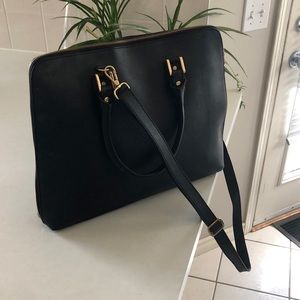 Danier genuine leather black bag